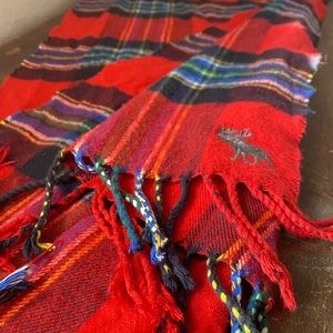 Abercrombie & Fitch plaid scarf